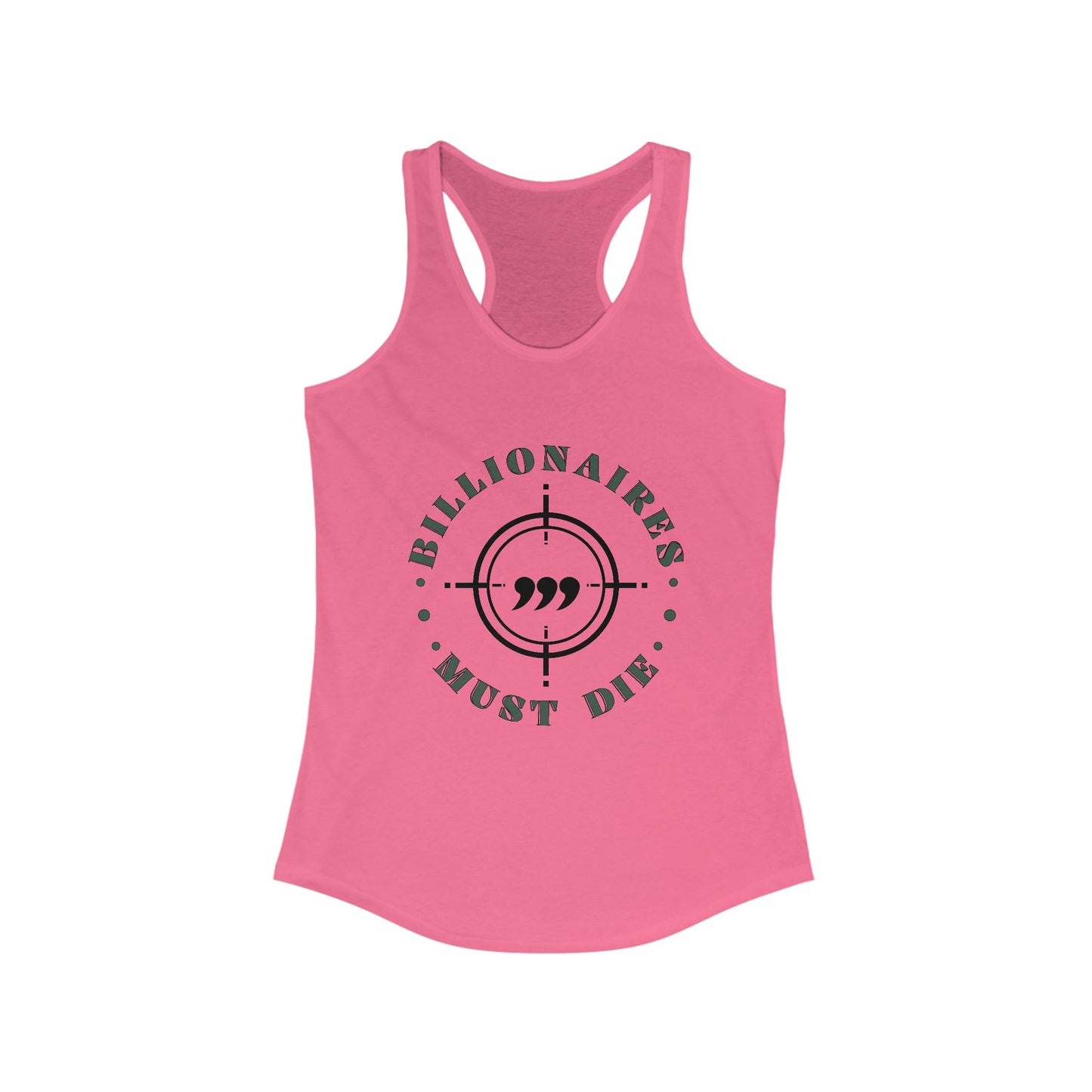OG Billionaires Must Die Women's Racerback Tank