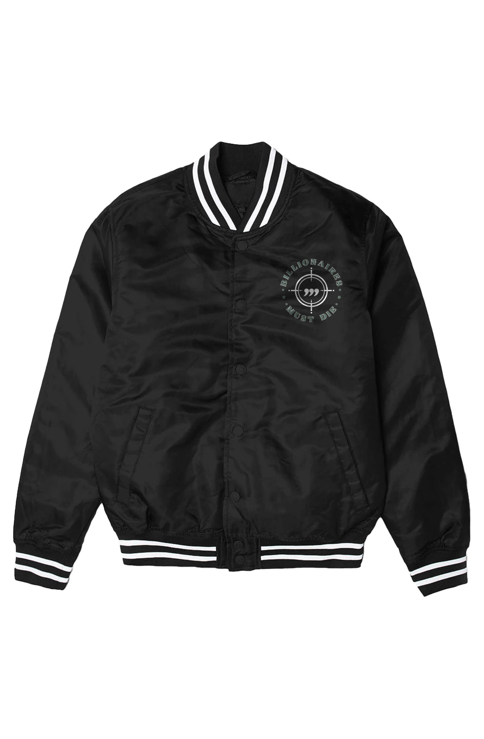 OG Billionaires Must Die Varsity Bomber Jacket